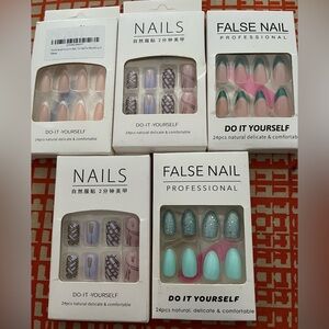 DIY False Nail Set - Multicolor